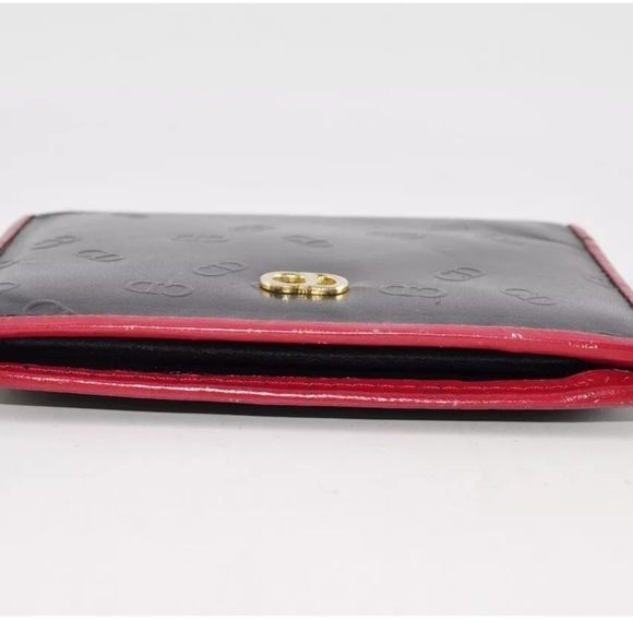 Christian Dior monogram wallet red black leather - Picture 7 of 12